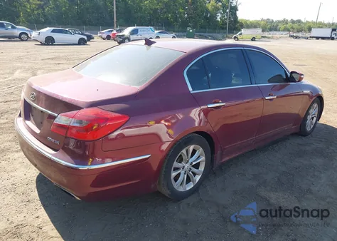 2013 Hyundai Genesis 3.8 z USA, uszkodzony, nr VIN KMHGC4DD0DU225975